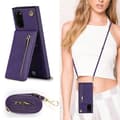 Miniatyrbillede 5 af 6: Zipper halskæde etui Samsung Galaxy S20 Plus - Lilla