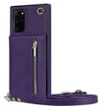 Miniatyrbillede 1 af 6: Zipper halskæde etui Samsung Galaxy S20 Plus - Lilla