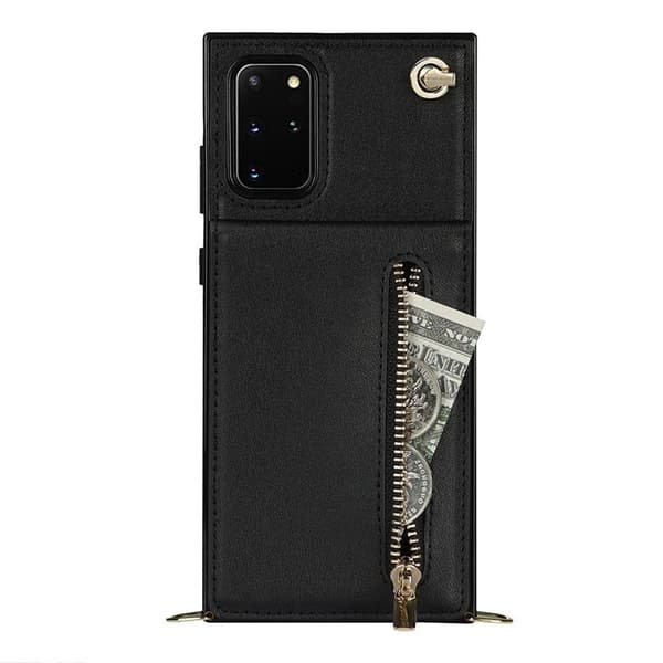 Zipper necklace case Samsung Galaxy S20 Plus - Svart