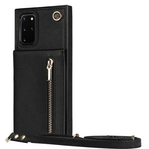Zipper necklace case Samsung Galaxy S20 Plus - Svart