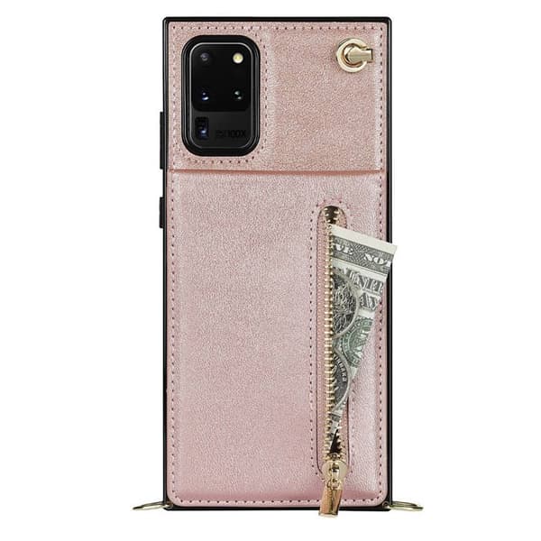 Zipper halskjede deksel Samsung Galaxy S20 Ultra - Rose