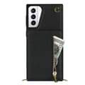 Miniatyrbild 3 av 6: Zipper necklace case Samsung Galaxy S21 Plus - Svart