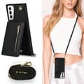 Miniatyrbild 5 av 6: Zipper necklace case Samsung Galaxy S21 Plus - Svart