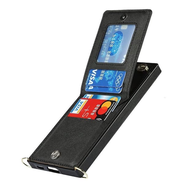 Zipper necklace case Samsung Galaxy S21 Plus - Svart
