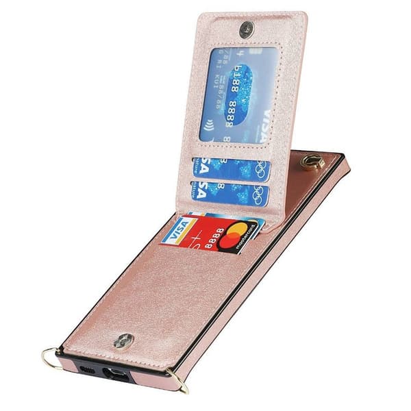 Zipper halskjede deksel Samsung Galaxy S21 Ultra - Rose