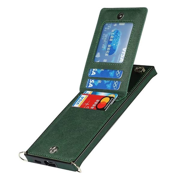 Zipper halskjede deksel Samsung Galaxy S21 Ultra - Grønn