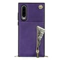 Miniatyrbild 3 av 6: Zipper necklace case Huawei P30 - Lila