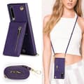 Miniatyrbild 5 av 6: Zipper necklace case Huawei P30 - Lila