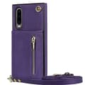 Miniatyrbild 1 av 6: Zipper necklace case Huawei P30 - Lila