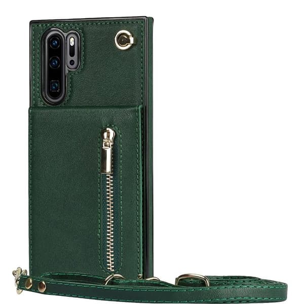 Zipper halskjede deksel Huawei P30 Pro - Grønn