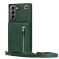 Miniatyrbild 1 av 6: Zipper necklace case Samsung Galaxy S21 FE - Grön