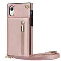 Miniatyrbilde 1 av 6: Zipper halskjede deksel Apple iPhone XR - Rose