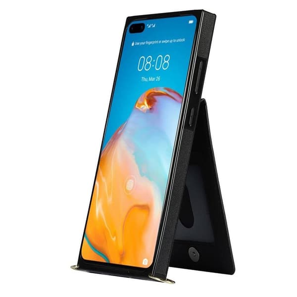 Zipper halskæde etui Huawei P40 Pro - Sort