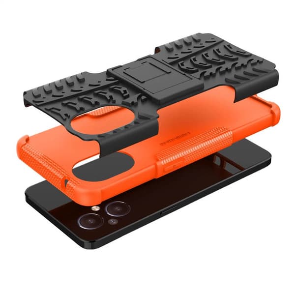 Stöttåligt skal med ställ OnePlus Nord N20 5G - Orange