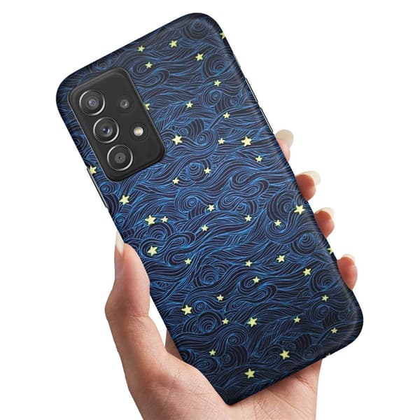 Samsung Galaxy A53 5G - Cover/Mobilcover Stjernemønster