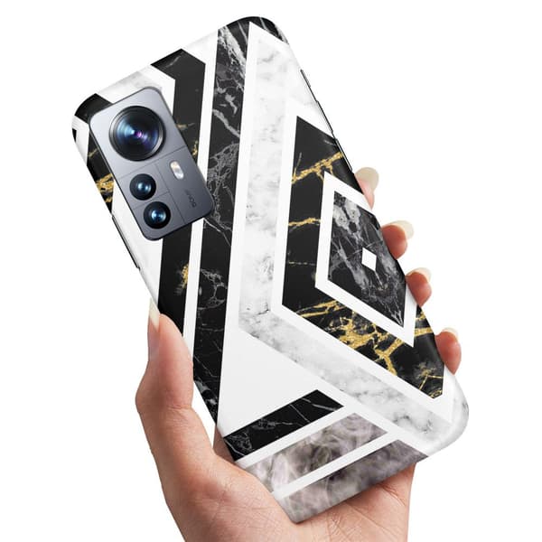 Xiaomi 12 Pro - Cover/Mobilcover Skræv Mønster