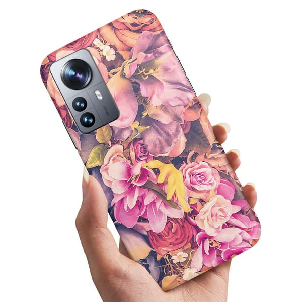 Xiaomi 12 Pro - Cover/Mobilcover Roses