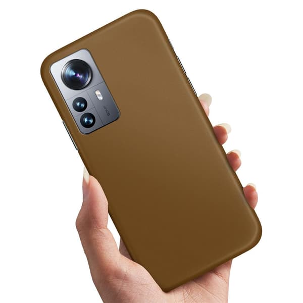 Xiaomi 12 Pro - Cover/Mobilcover Brun