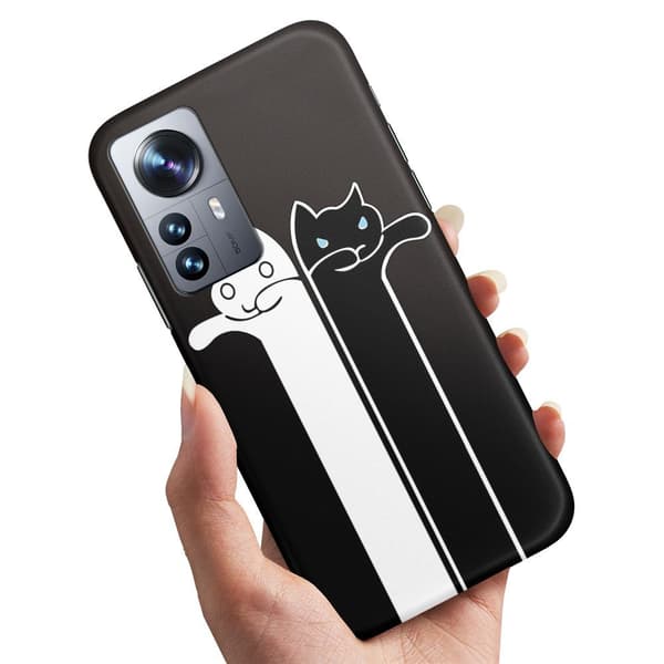 Xiaomi 12 - Deksel/Mobildeksel Avlange Katter
