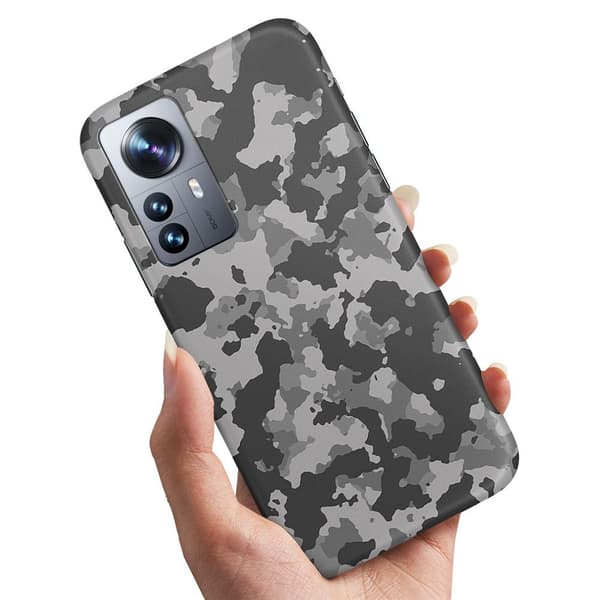 Xiaomi 12 - Deksel/Mobildeksel Kamuflasje