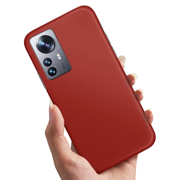 Xiaomi 12 - Kuoret/Suojakuori Tummanpunainen