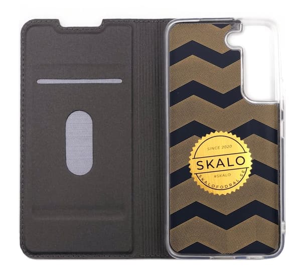 SKALO Samsung S22+ Plånboksfodral Ultratunn design