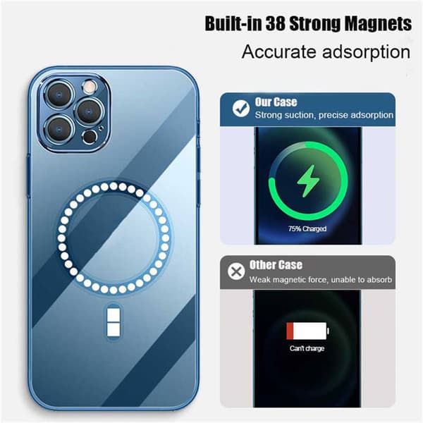 INF Mobilcover til MagSafe opladning BlåiPhone XR