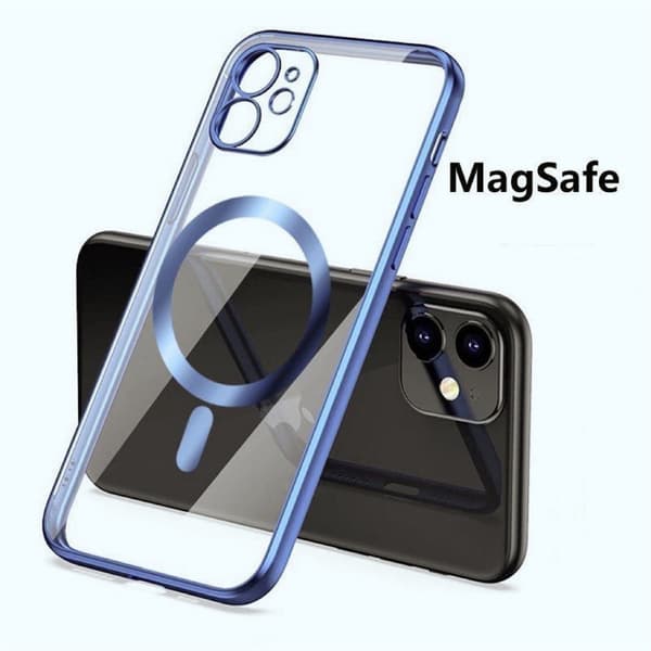 INF Mobilcover til MagSafe opladning BlåiPhone XR