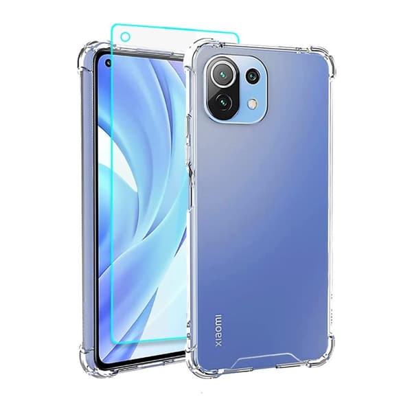 Stöttåligt Mobilskal Xiaomi 11 Lite/11 Lite 5G NE - Transparent