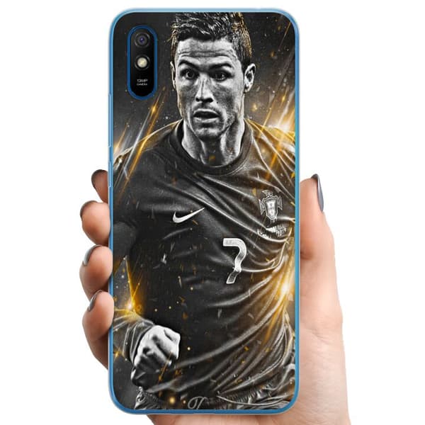 Xiaomi Redmi 9AT TPU Matkapuhelimen kuori Cristiano Ronaldo