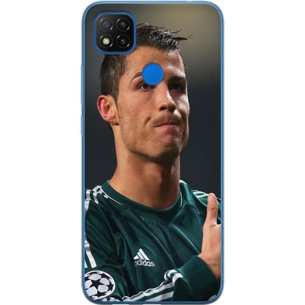 Xiaomi Redmi 9C NFC Gennemsigtig cover Cristiano Ronaldo