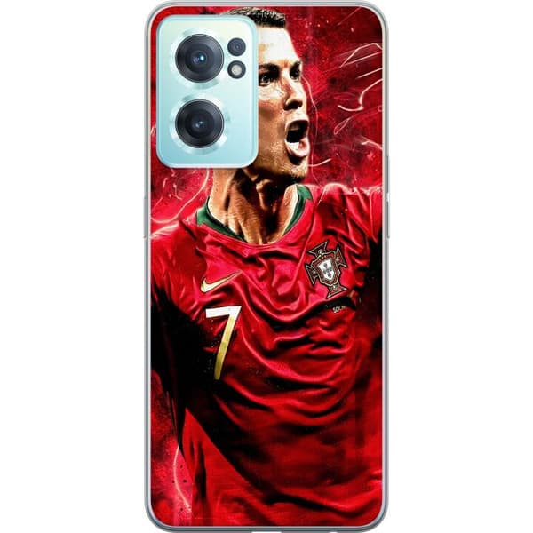 OnePlus Nord CE 2 5G Genomskinligt Skal Cristiano Ronaldo