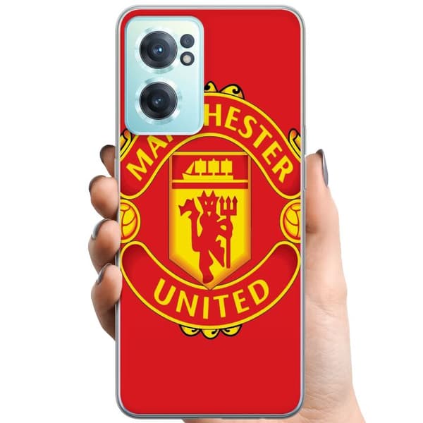 OnePlus Nord CE 2 5G TPU Mobilcover Manchester United FC