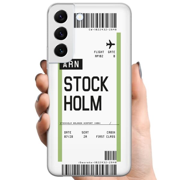 Samsung Galaxy S22 5G TPU Matkapuhelimen kuori Tukholma