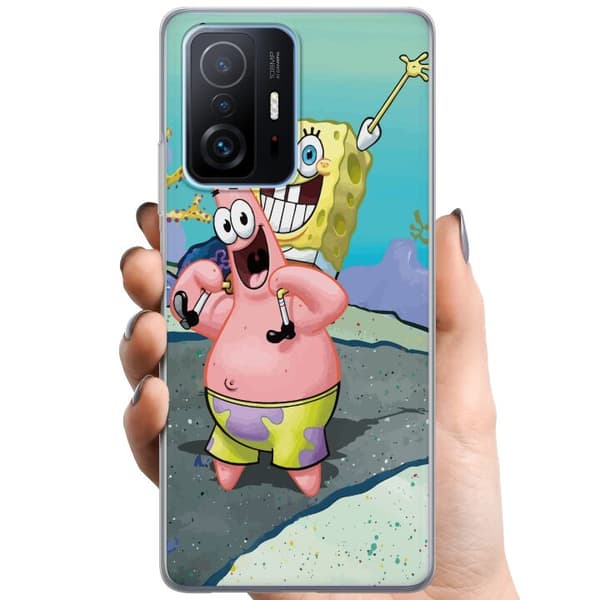 Xiaomi 11T Pro TPU Mobildeksel SpongeBob Firkant
