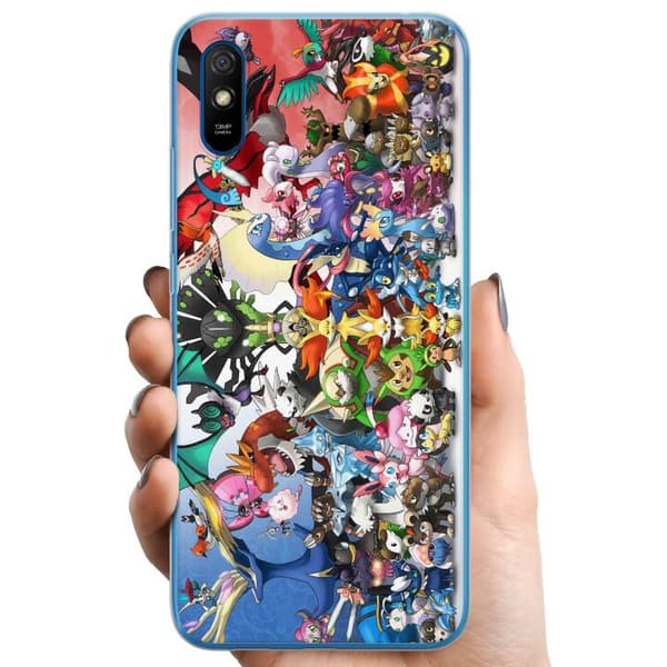 Xiaomi Redmi 9AT TPU Mobilskal Pokemon