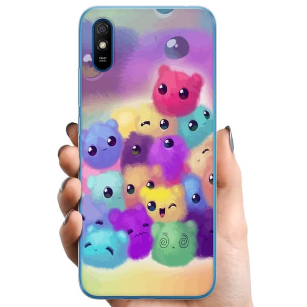 Xiaomi Redmi 9AT TPU Mobilcover Enkelt horn