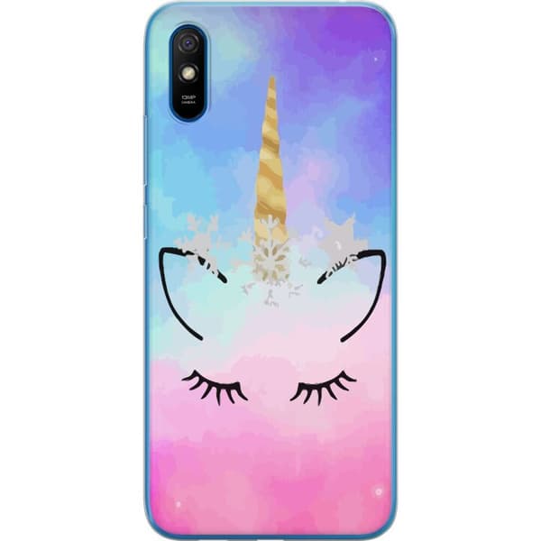 Xiaomi Redmi 9AT Cover / Mobilcover - Enhjørning