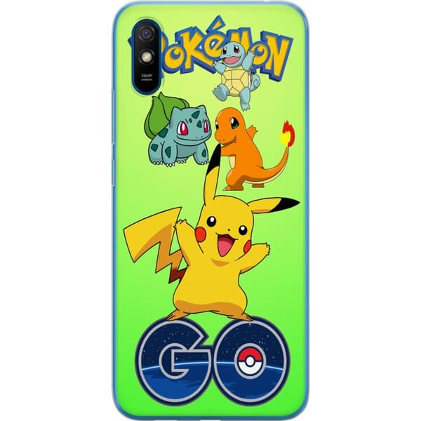 Xiaomi Redmi 9AT Genomskinligt Skal Pokemon