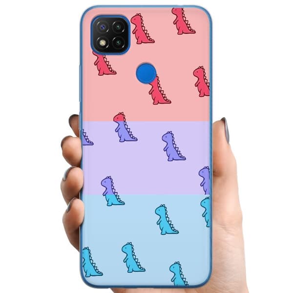 Xiaomi Redmi 9C NFC TPU Mobilcover Dino