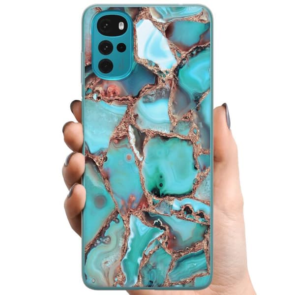 Motorola Moto G22 TPU Mobilcover Santorini