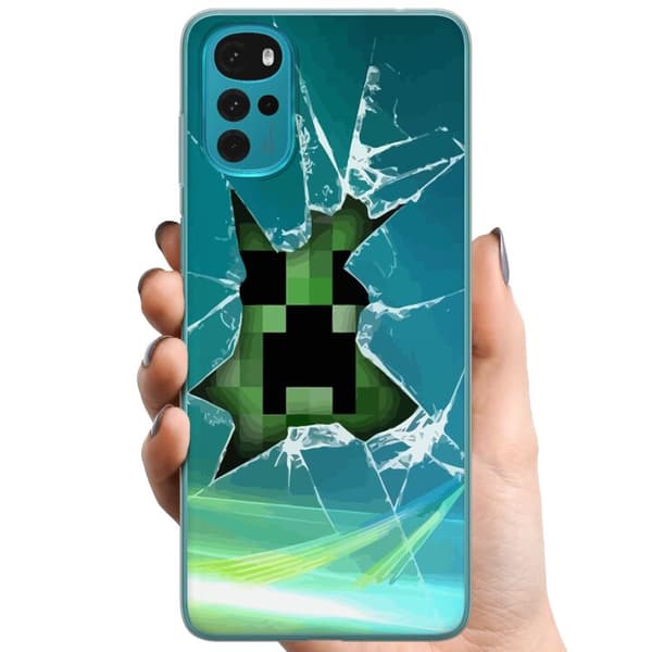 Motorola Moto G22 TPU Mobildeksel MineCraft