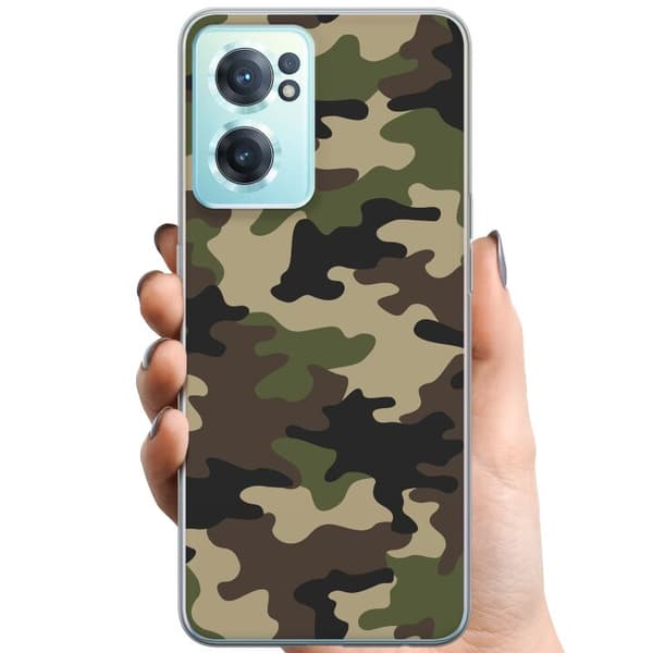 OnePlus Nord CE 2 5G TPU Mobildeksel Militær