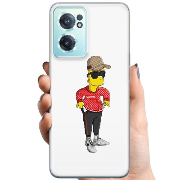 OnePlus Nord CE 2 5G TPU Mobilcover Bart Simpsons SUP