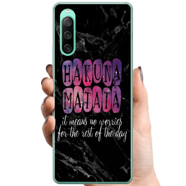 Sony Xperia 10 IV TPU Matkapuhelimen kuori Ei hätää