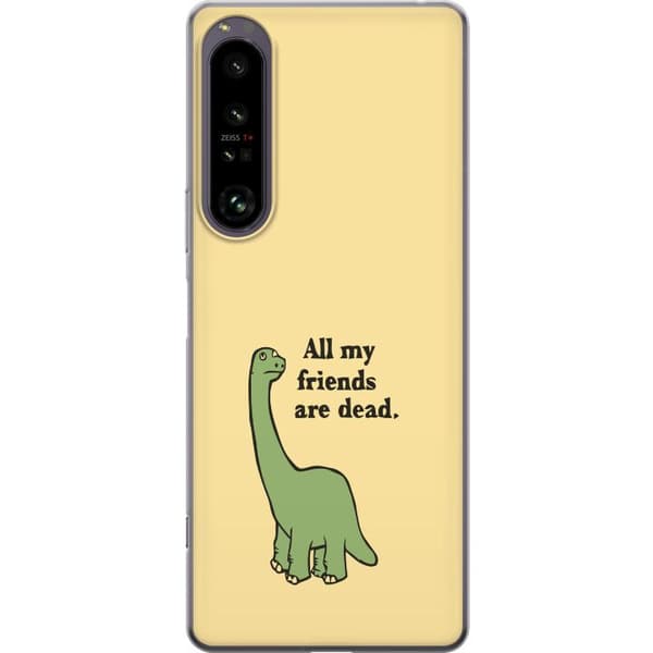 Sony Xperia 1 IV Gjennomsiktig deksel Dinosaurar