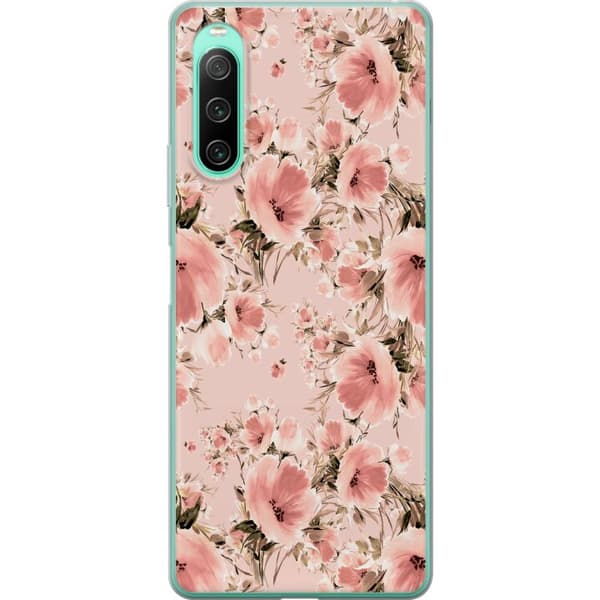 Sony Xperia 10 IV Kuori / Matkapuhelimen kuori - Kukkia