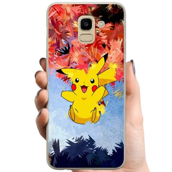 Samsung Galaxy J6 TPU Mobildeksel Pokemon