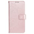 Pikkukuva 5 / 6: SKALO Xiaomi Redmi 10C Mandala lompakkokotelo - Ruusukulta