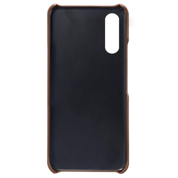 SKALO Sony Xperia 10 IV PU-læder Kortholder Cover - Brun